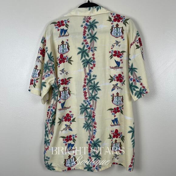 Extremely Rare Hawaiian Shirt ASO Chandler Bing Friends Matthew Perry Vintage - Picture 6 of 7